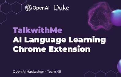 AI Language Learning Product “TalkwithMe” image